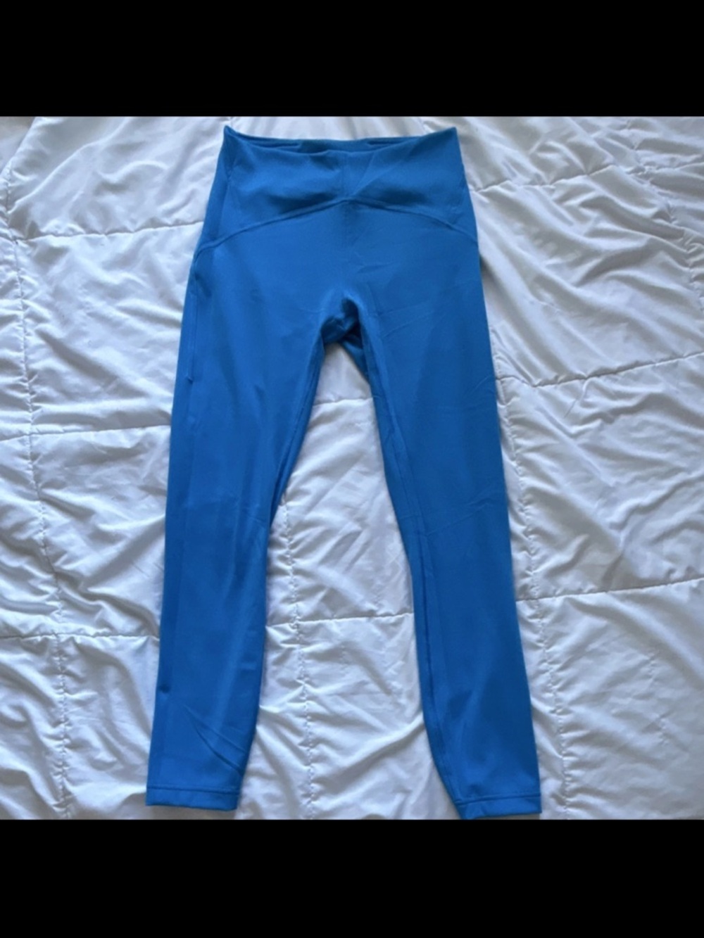 Lululemon Girls' High-Waist Blue Active Leggings
